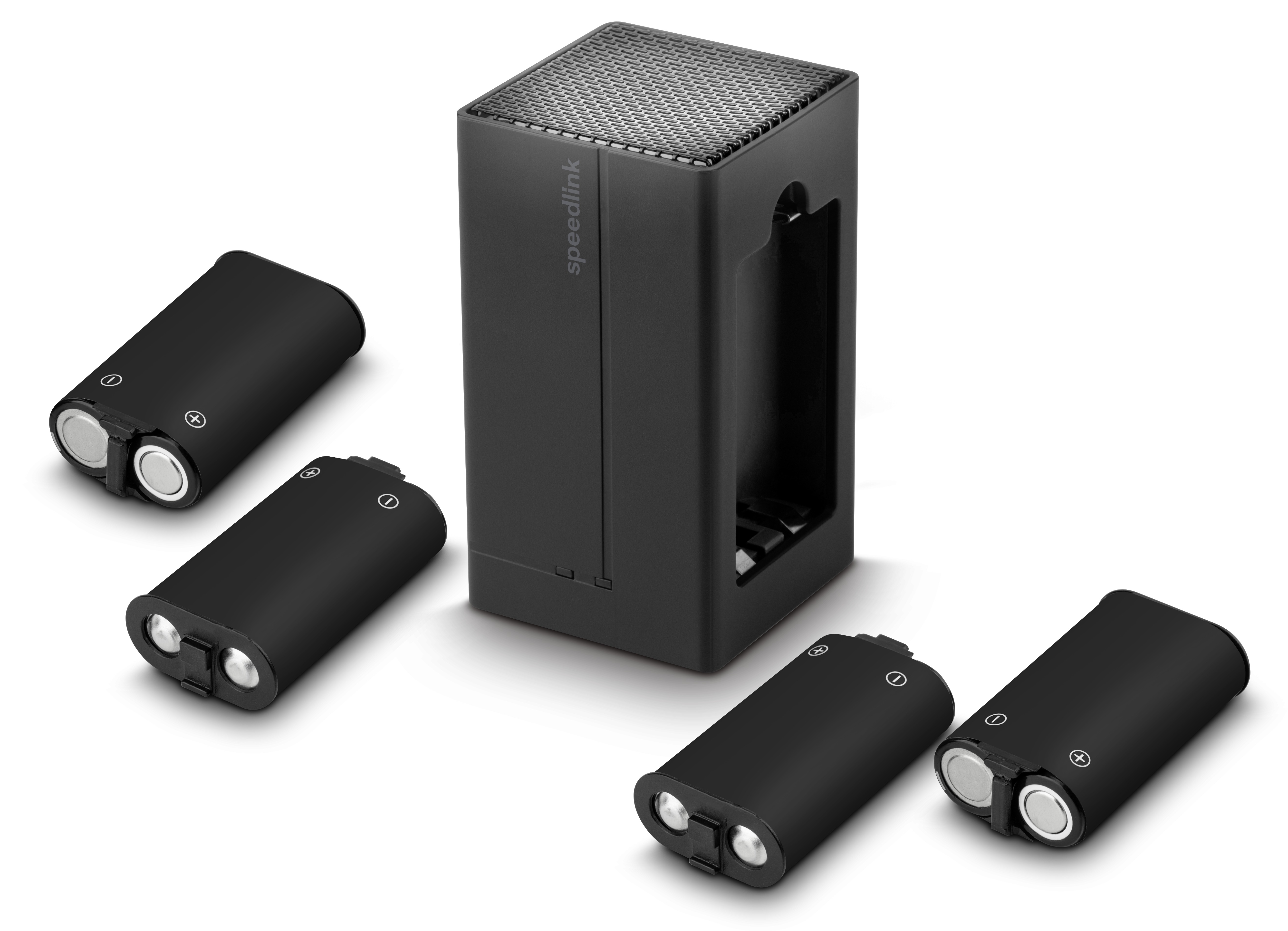 SPEEDLINK JUIZZ USB Dual für Charger Schwarz black, Ladegerät Series X-S, XBOX, for Xbox