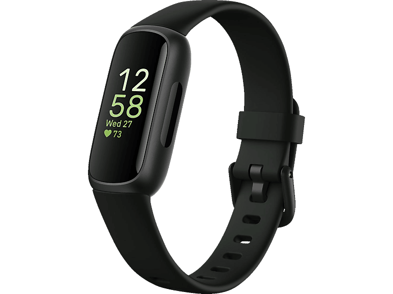 FITBIT Inspire 3, Fitness Tracker, S und L, Midnight Zen/Black