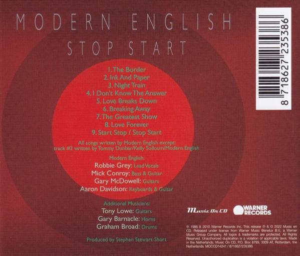 Modern English - Stop Start  - (CD)