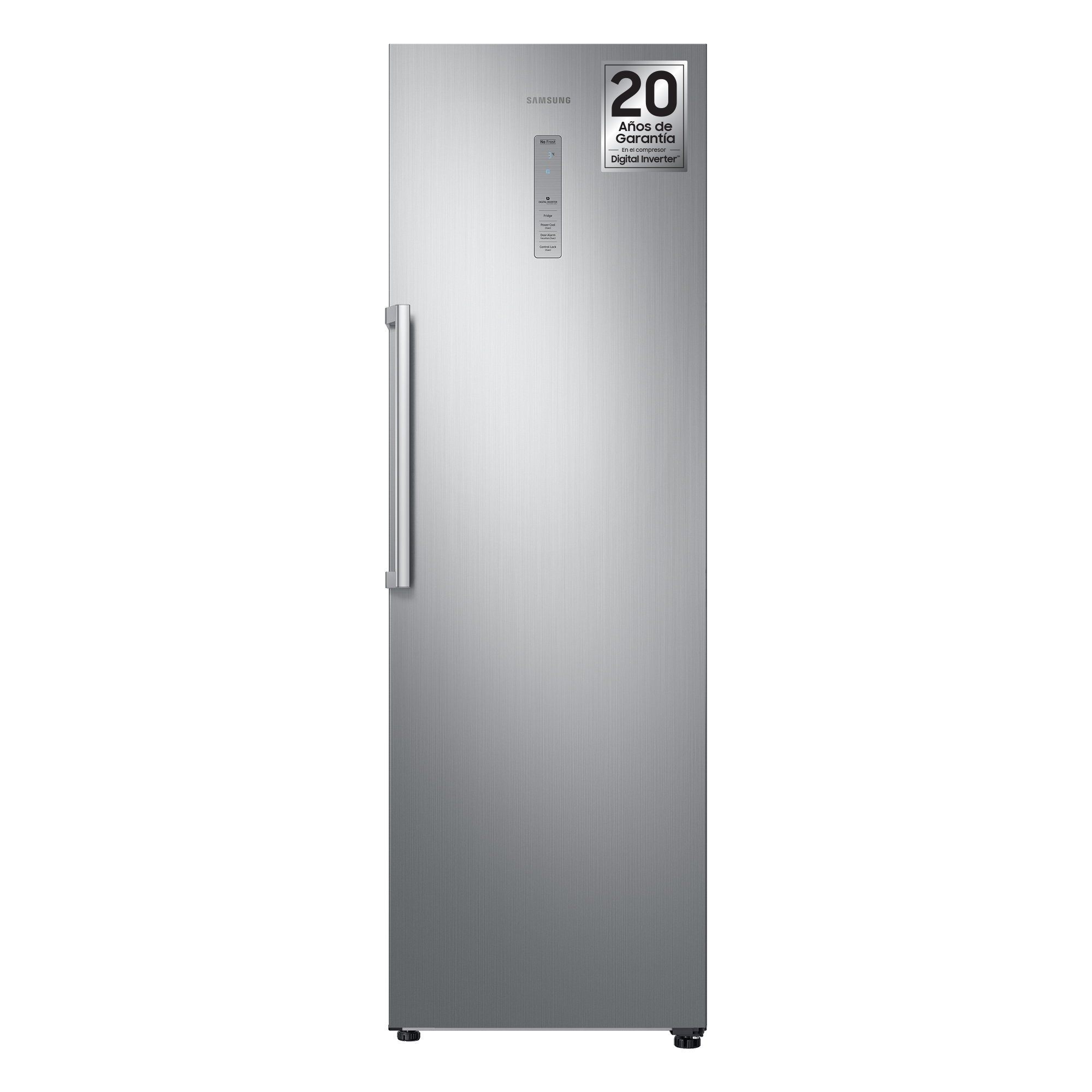 Frigorífico una puerta - Samsung RR39M7165S9/ES, No Frost, 387 l, Metal Cooling, Inox