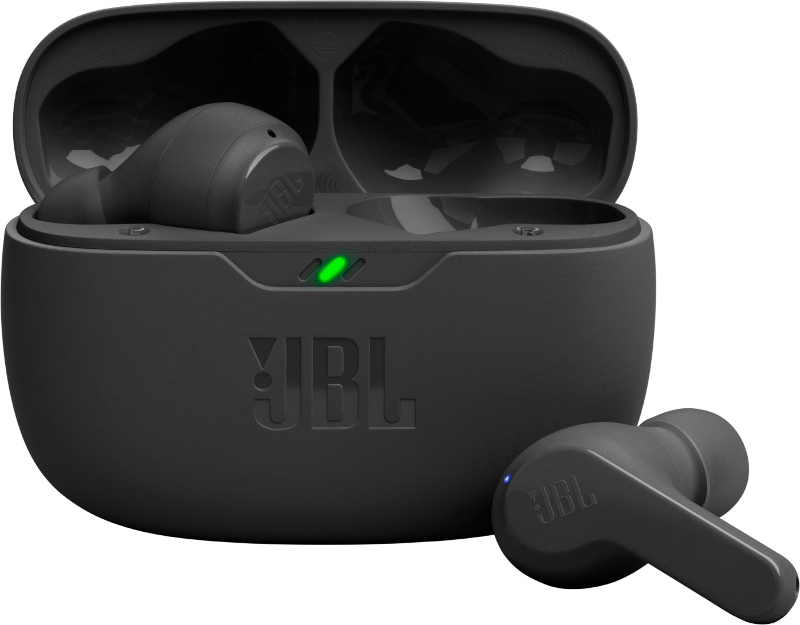 JBL JBLVBEAMBLKEU VIBE BEAM TWS BLK In-ear Draadloze oortjes Zwart