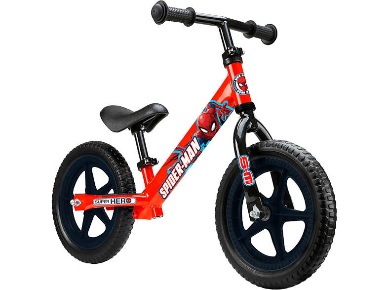 Disney Spider-man - Loopfiets - Jongens en meisjes - Rood - 12 Inch