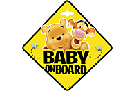 SEVEN Baby on board Winnie the Pooh