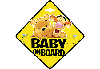 SEVEN Baby on board Winnie the Pooh