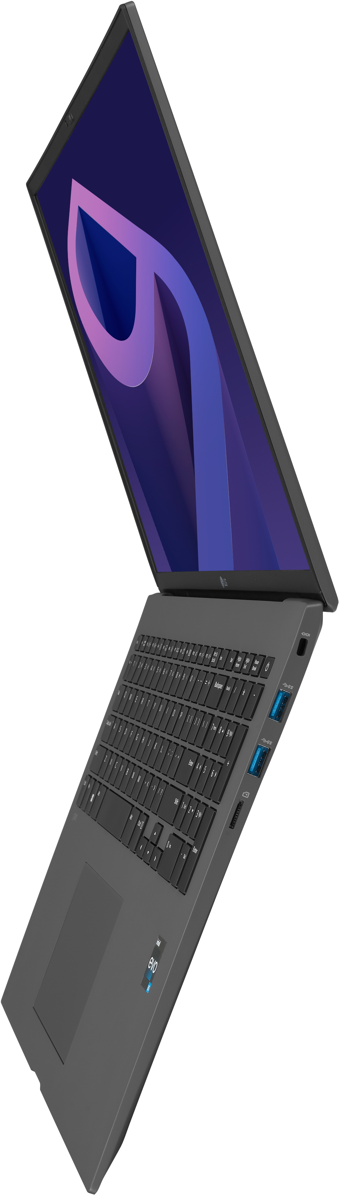 LG 17Z90Q-G.AD7CG gram, EVO, 17 GB Notebook Graphics, RAM, Xe 2 TB Intel® mit Core™ 32 Iris® Prozessor, Display, Zoll SSD, i7 Intel® Grau