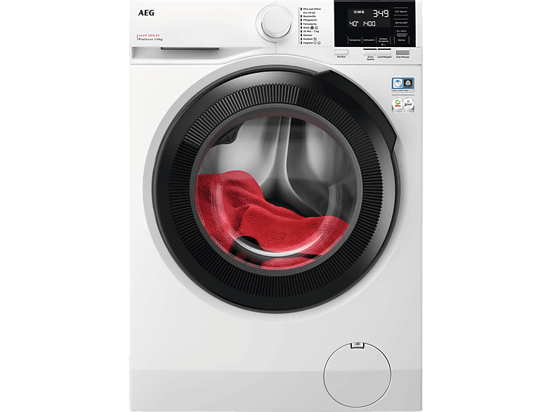 AEG LR6F60405 Serie 6000 ProSense® mit Mengenautomatik Waschmaschine (10 kg, 1351 U/Min., A)