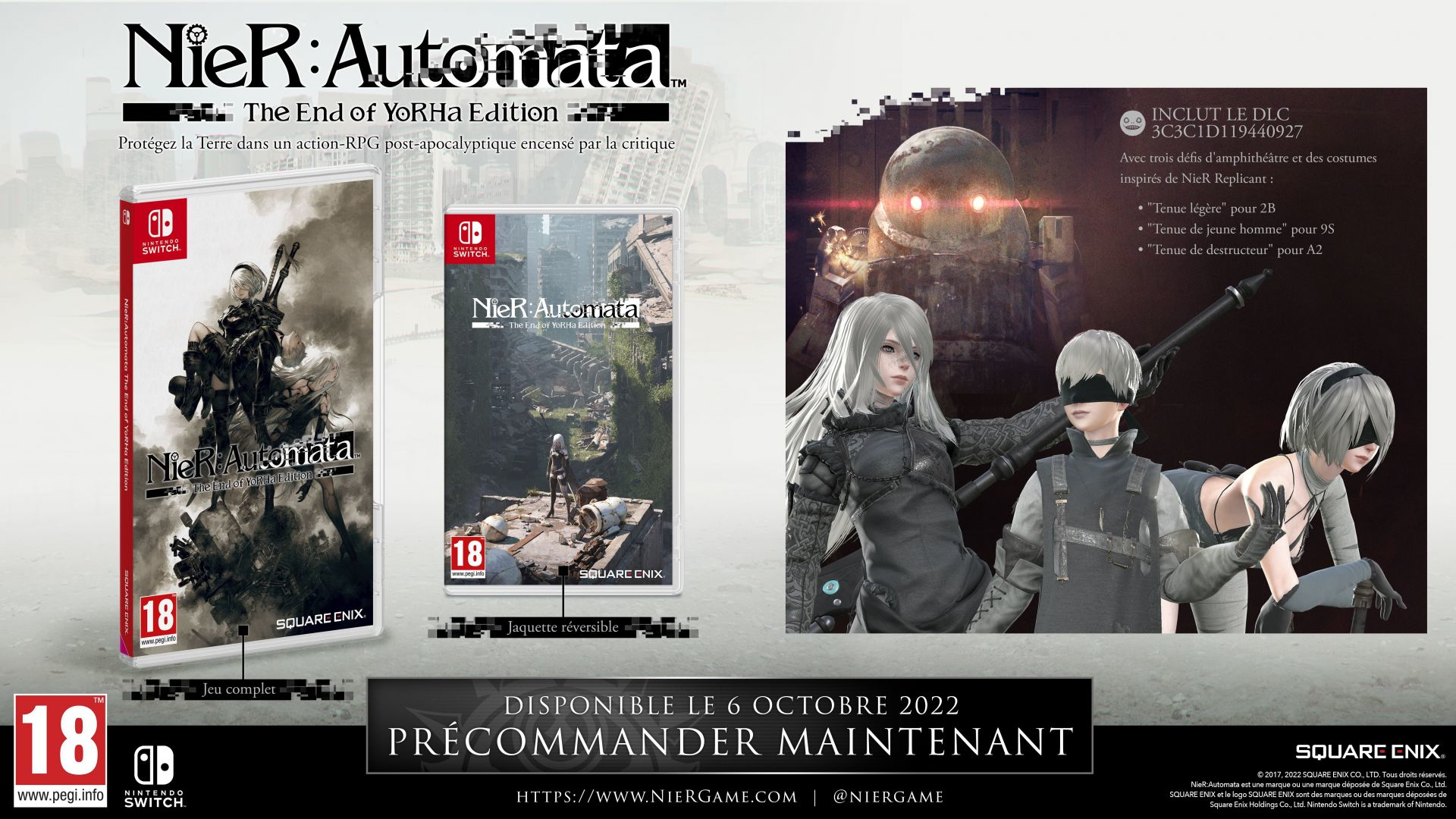 NieR:Automata - The End of YoRHa Edition - Nintendo Switch - Französisch
