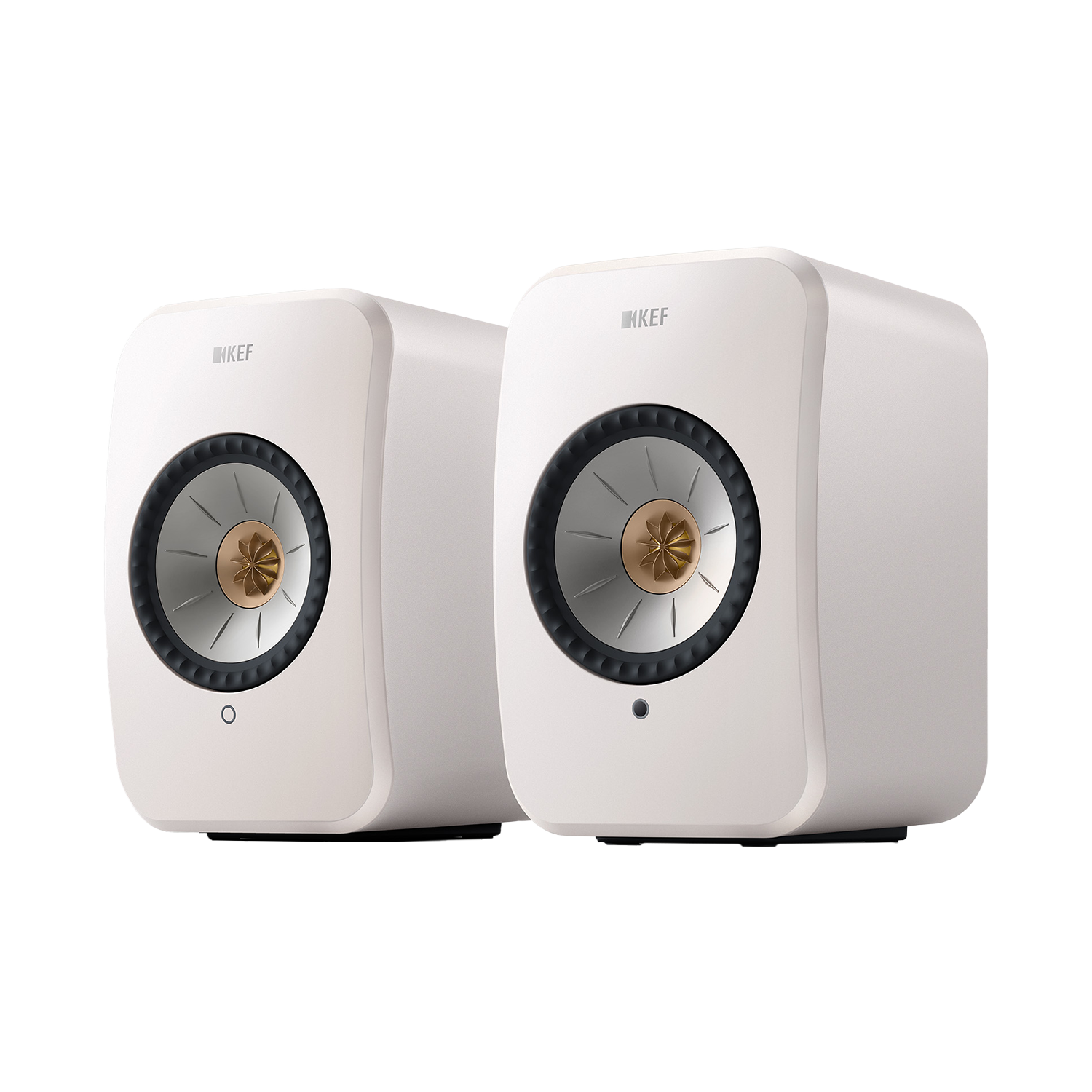 Altavoces De Estantería kef ii wireless blanco pc tv monitor bluetooth sistema lsxii set 2 wifi 200w 102db 54 hz28 khz ±3db