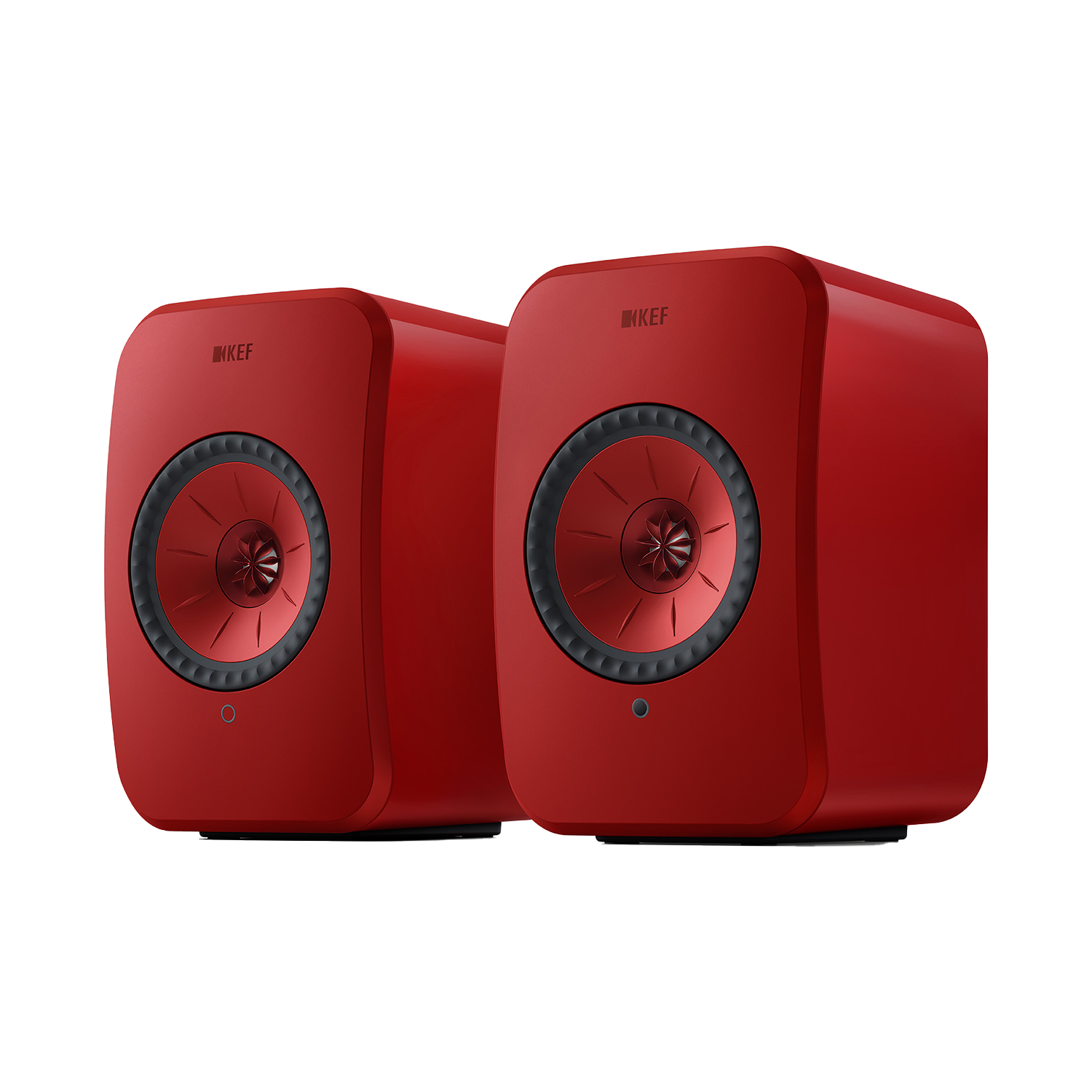 Altavoces De Estantería kef ii wireless rojo sistema lsxii set 2 wifi 200w 102db 54 hz28 khz ±3db