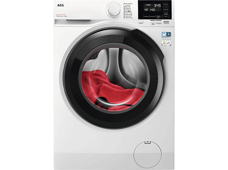 AEG LR7G60480 Serie 7000 ProSteam® mit Dampfprogramm Waschmaschine (8