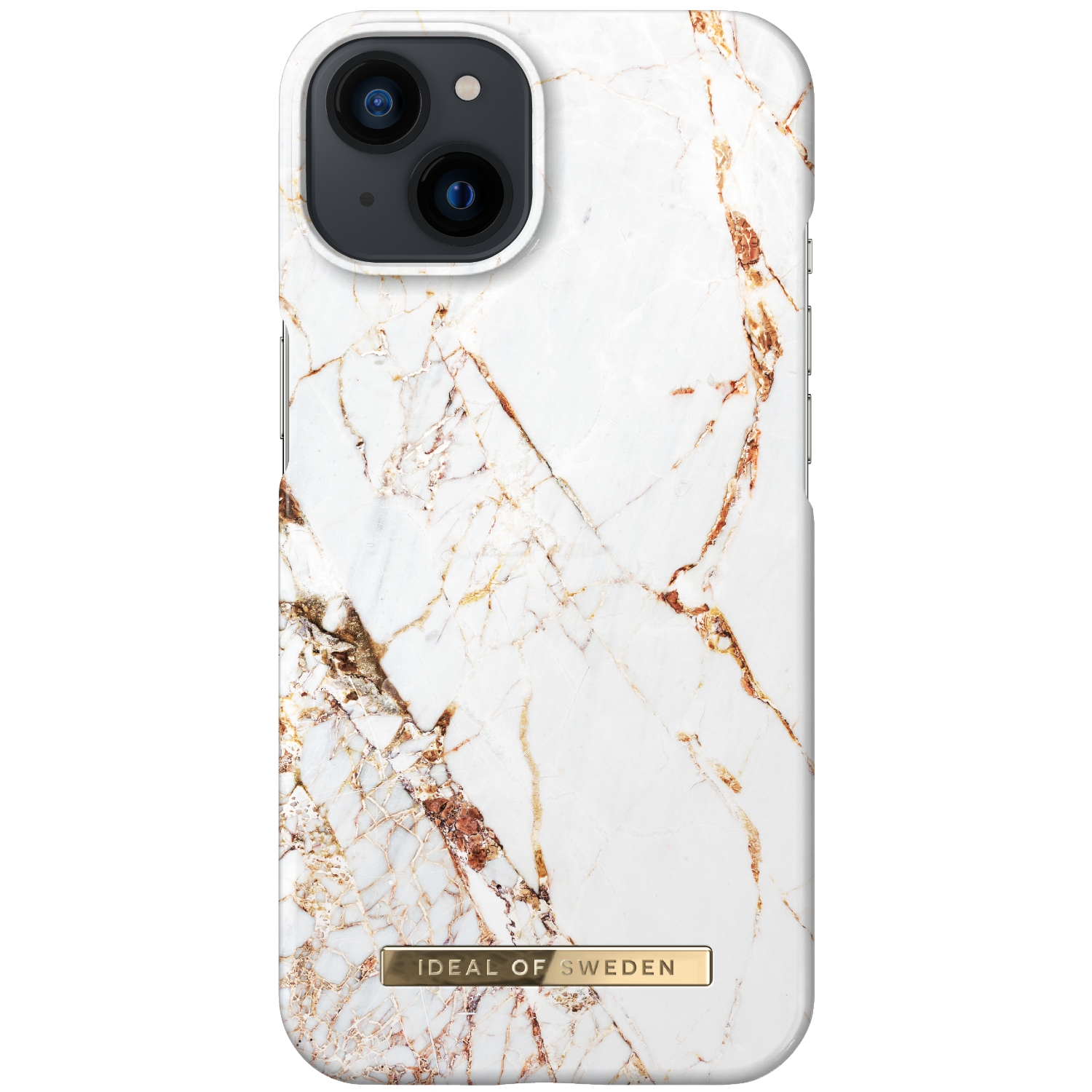 IDEAL OF SWEDEN iPhone 14 Fashion Case Carrara Gold