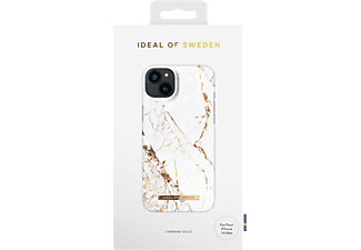 IDEAL OF SWEDEN iPhone 14 Plus Fashion Case Carrara Gold
