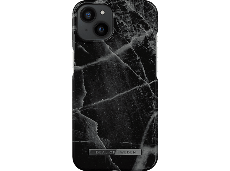 Ideal Of Sweden Iphone 14 Fashion Case Black Thunder Marble