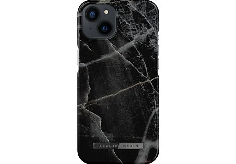 IDEAL OF SWEDEN iPhone 14 Fashion Case Black Thunder Marble