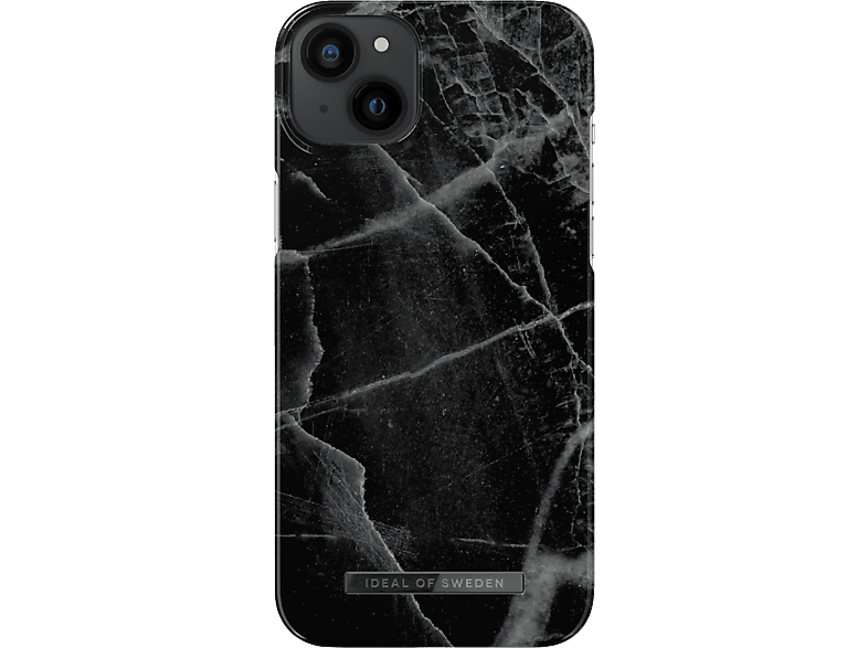 Ideal Of Sweden Iphone 14 Plus Fashion Case Black Thunder Marble