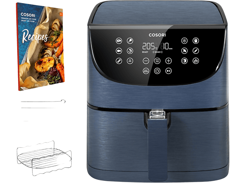 Freidora de aire Cosori Dual Blaze Chef Edition de 6.4L 1700W por 159,01€