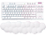 LOGITECH G715 vezeték nélküli gaming TKL billentyűzet, Linear kapcsoló, RGB, UK Angol, fehér (920-010690)