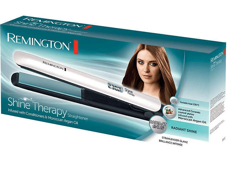Remington S 8500 Shine Therapy Haarglätter (Keramik, Temperaturstufen: 9, Weiß) — Foto 3 von 3