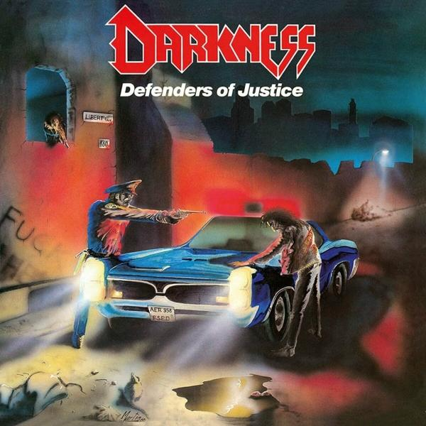 Defenders of (Vinyl) Vinyl) The Justice - Darkness (Splatter -
