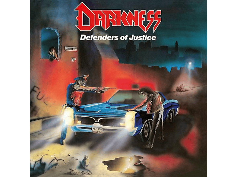 Defenders of (Vinyl) Vinyl) The Justice - Darkness (Splatter -