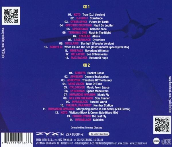 (CD) - Collection Various Disco Zyx 8 - Italo Spacesynth