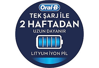 ORAL B Pro 3500 Beyaz Şarjlı Diş Fırçası + Seyahat Kabı_5