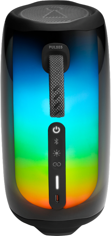 JBL Bluetooth 5 Pulse Wasserfest Lautsprecher, Black,