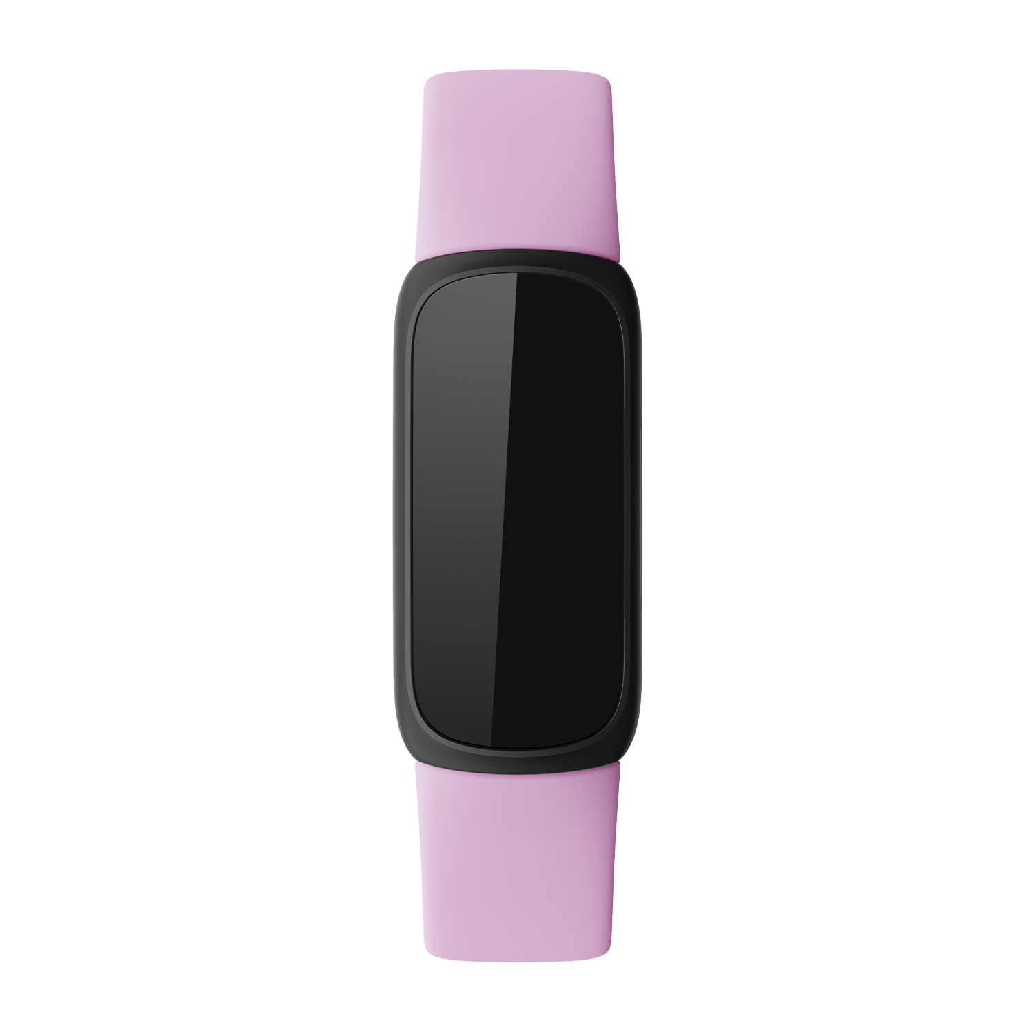 A black and pink fitness tracker.