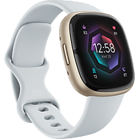 MediaMarkt Fitbit Sense 2 Lichtblauw aanbieding