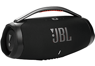 JBL Boombox 3 Bluetooth Lautsprecher, Schwarz, Wasserfest