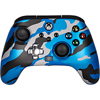 AK TRONIC Wired Controller Metallic Camoflagoue Blau für Xbox Series X|S