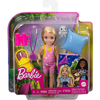 BARBIE Barbie "It takes two Camping" Chelsea Puppe inkl. Tier & Zubehör Spielset Mehrfarbig