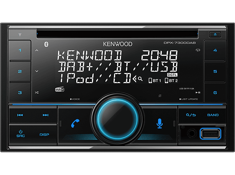 KENWOOD. Autoradio DPX-7300DAB Doppel-DIN CD-Receiver online