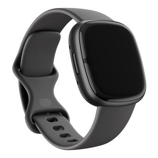 FITBIT Sense 2 - Fitness-Smartwatch (S: 129 - 175 mm, L: 158 - 209 mm, -, Nachtgrau/Graphit)