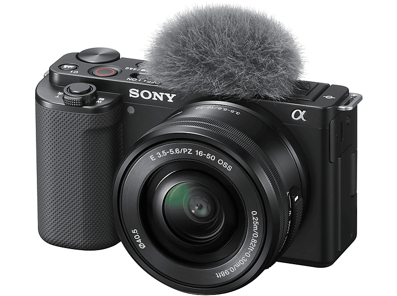 Thumbnail - SONY Alpha ZV-E10L Kit + Tasche 32 GB Speicherkarte Systemkamera mit Objektiv 16-50 mm, 7,5 cm Display Touchscreen, WLAN