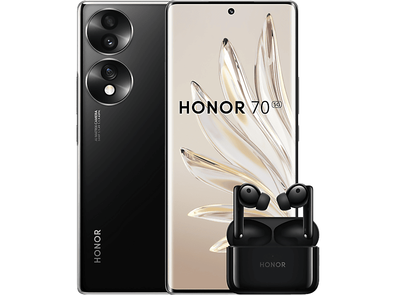 Móvil | HONOR 70, Black, 128 GB, 8 GB, 6.67" Full HD, Qualcomm ...