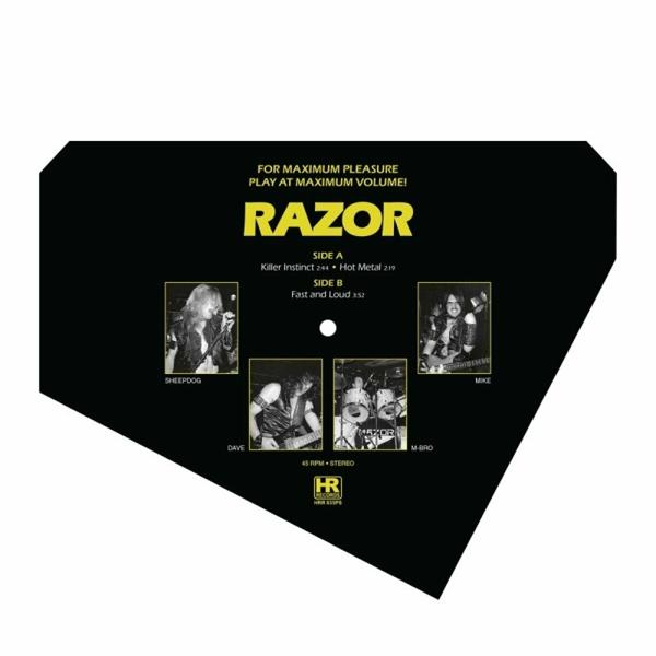 (Vinyl) Loud - And - Fast Razor (Shape Vinyl)