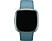 FITBIT Versa 4 - Smartwatch fitness (S: 129-175 mm, L: 158-209 mm, -, Blu/Alluminio in Platino)