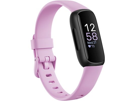 FITBIT Inspire 3 - Traqueur d'activité (Rêve lilas / Noir)