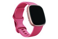 FITBIT Versa 4 - Smartwatch fitness (S: 129-175 mm, L: 158-209 mm, -, Rosa sabbia/alluminio in rosa rame)