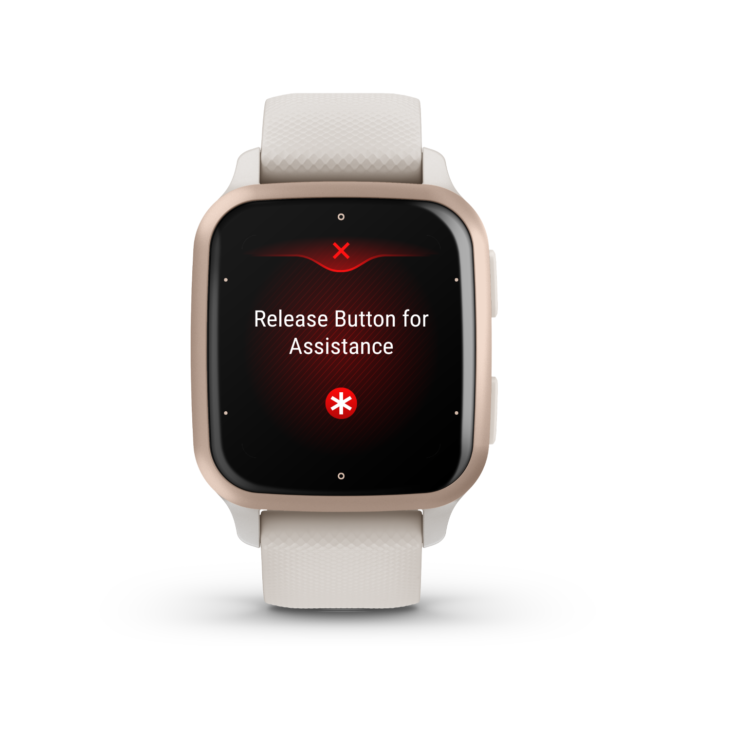 GARMIN Venu Sq 2 Music Ivory/Peach Gold