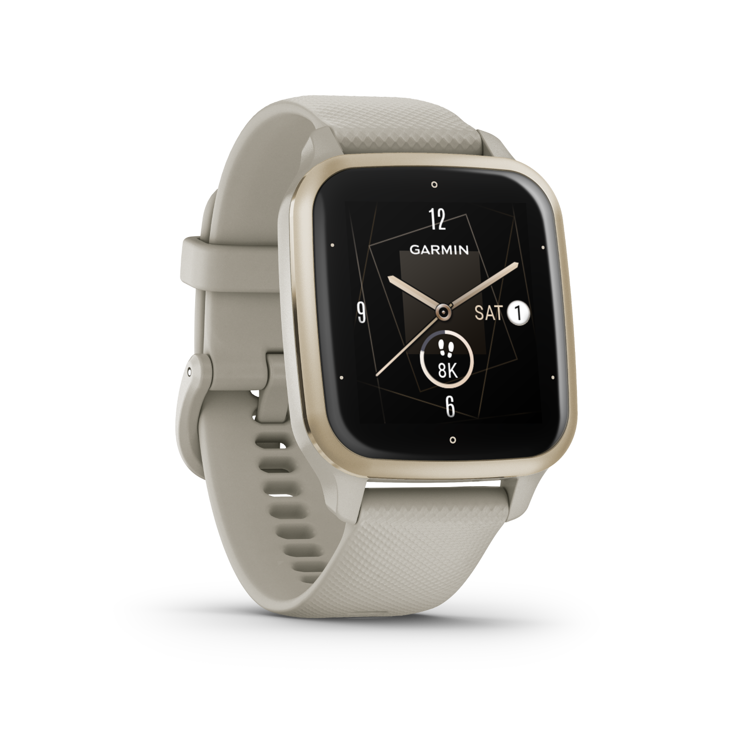 GARMIN Venu Sq 2 Music French Grey/Cream Gold