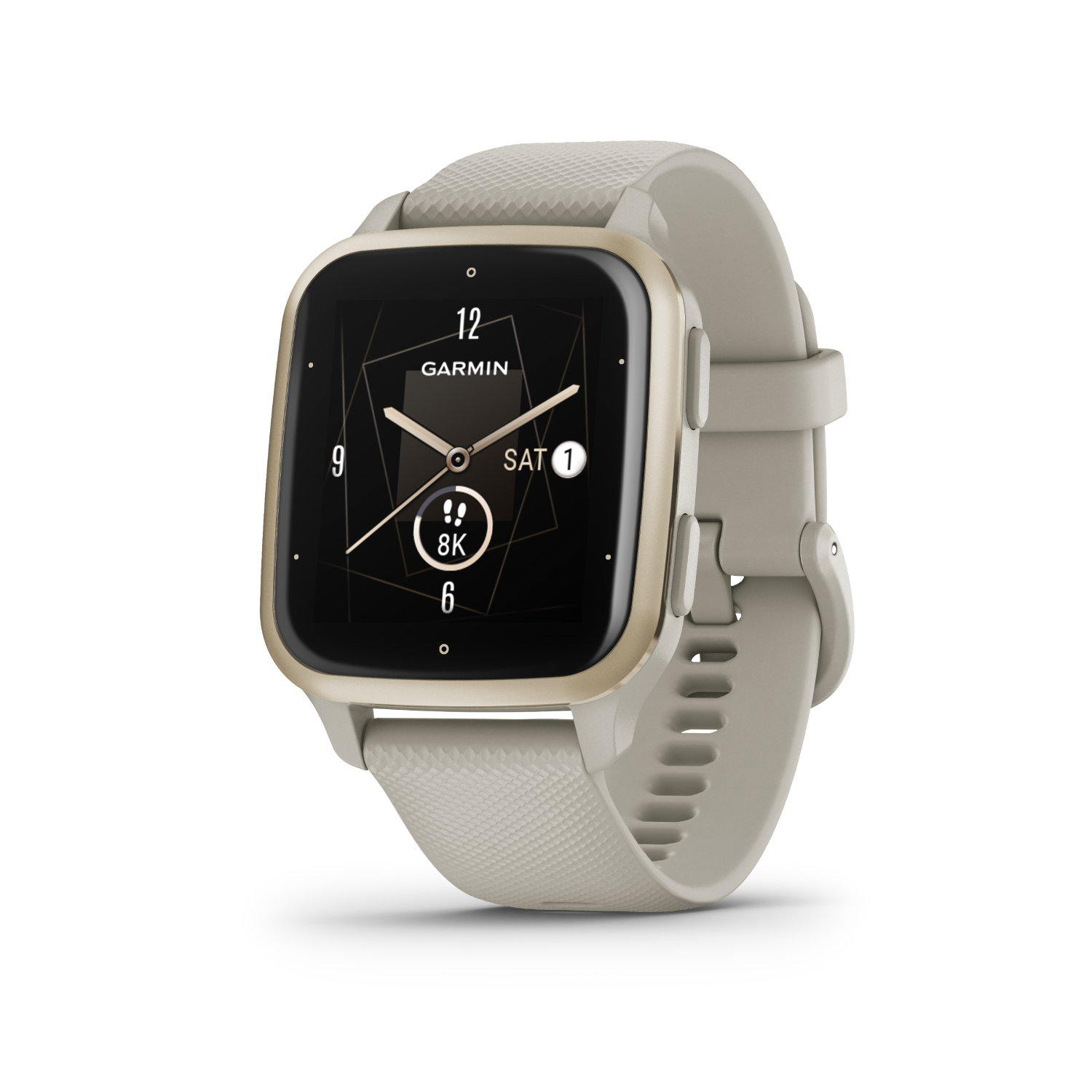 GARMIN Venu Sq 2 Music French Grey/Cream Gold