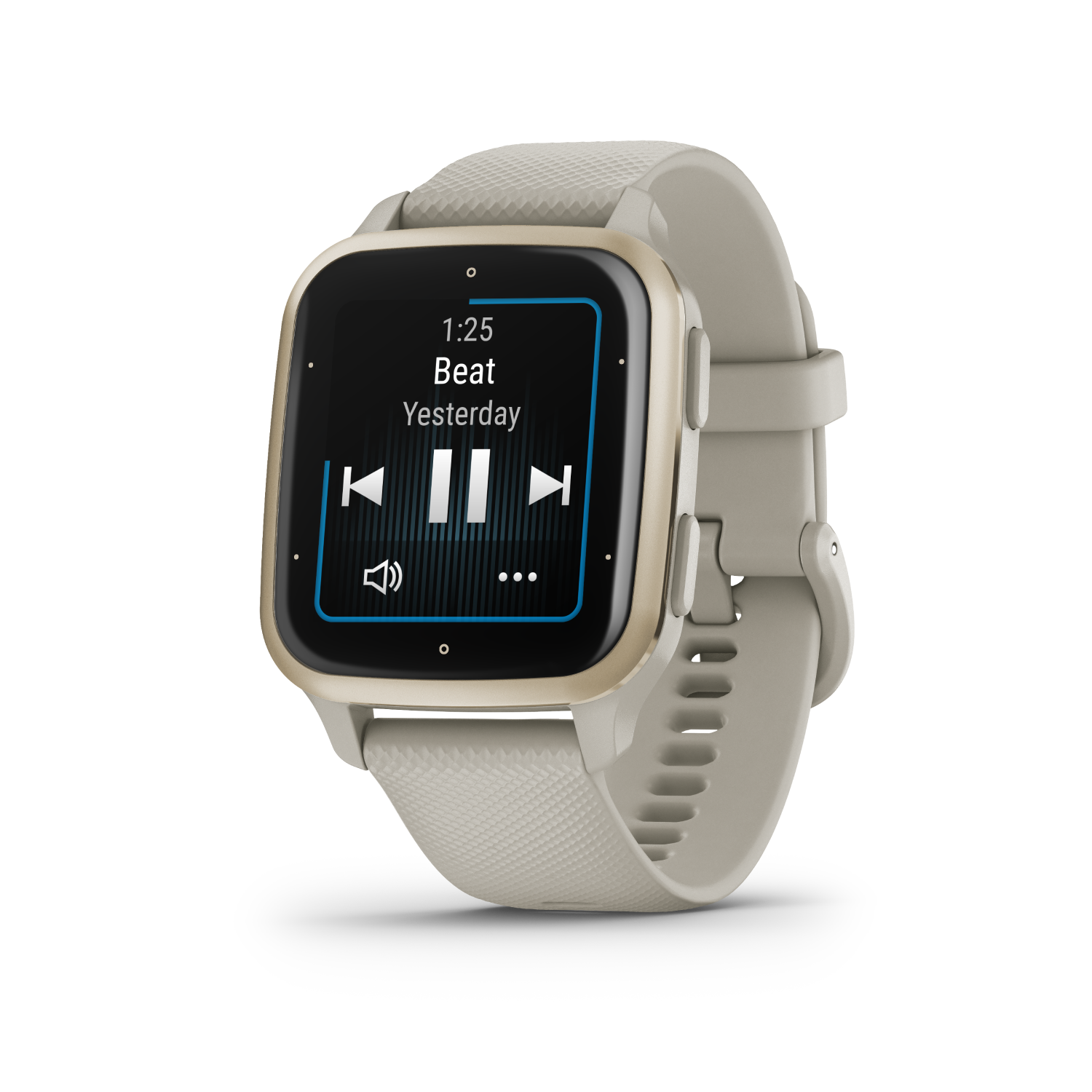 GARMIN Venu Sq 2 Music French Grey/Cream Gold