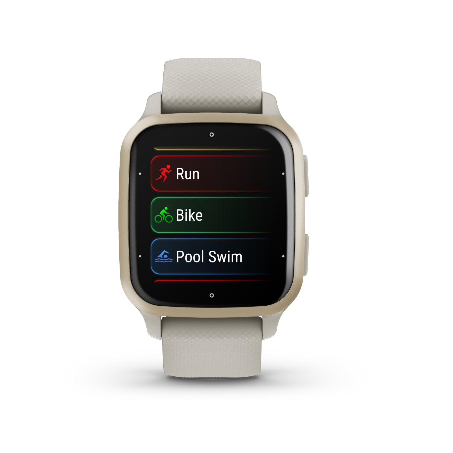 GARMIN Venu Sq 2 Music French Grey/Cream Gold