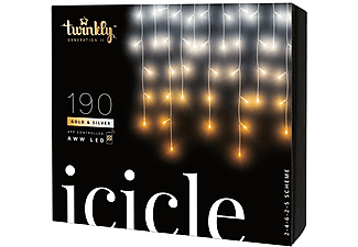 TWINKLY Icicle 190LED AWW