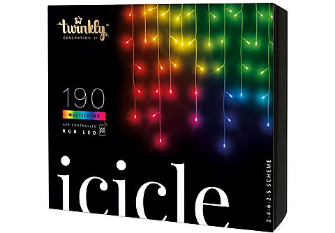TWINKLY Icicle 190LED RGB