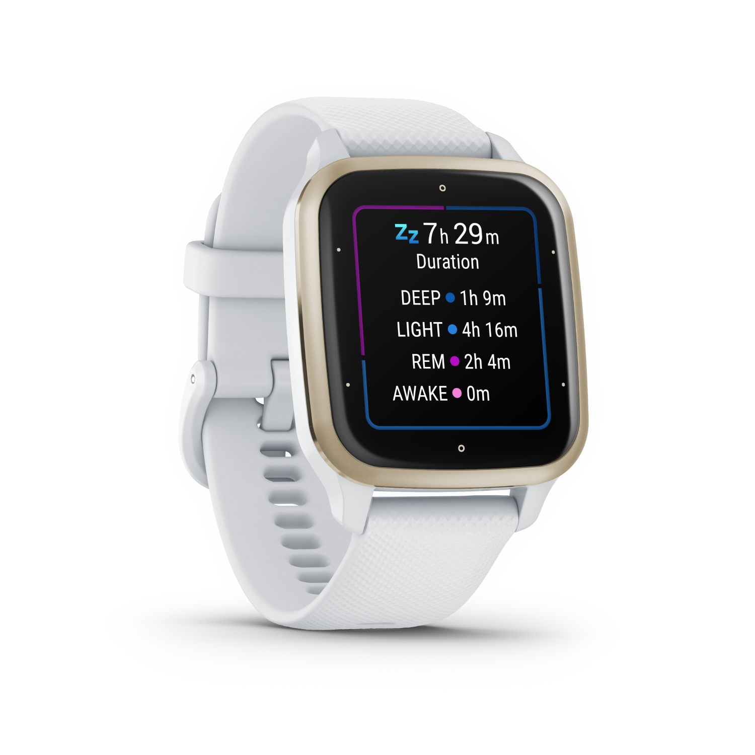 GARMIN Venu Sq 2 White/Cream Gold