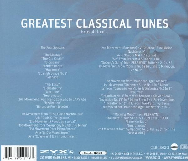 VARIOUS - Greatest Classical Tunes  - (CD)