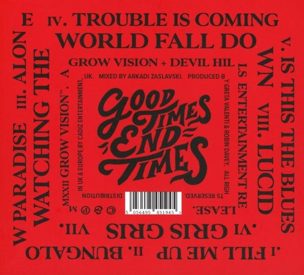 Beaux Gris Gris & The Apocalypse - Good Times End Times  - (CD)